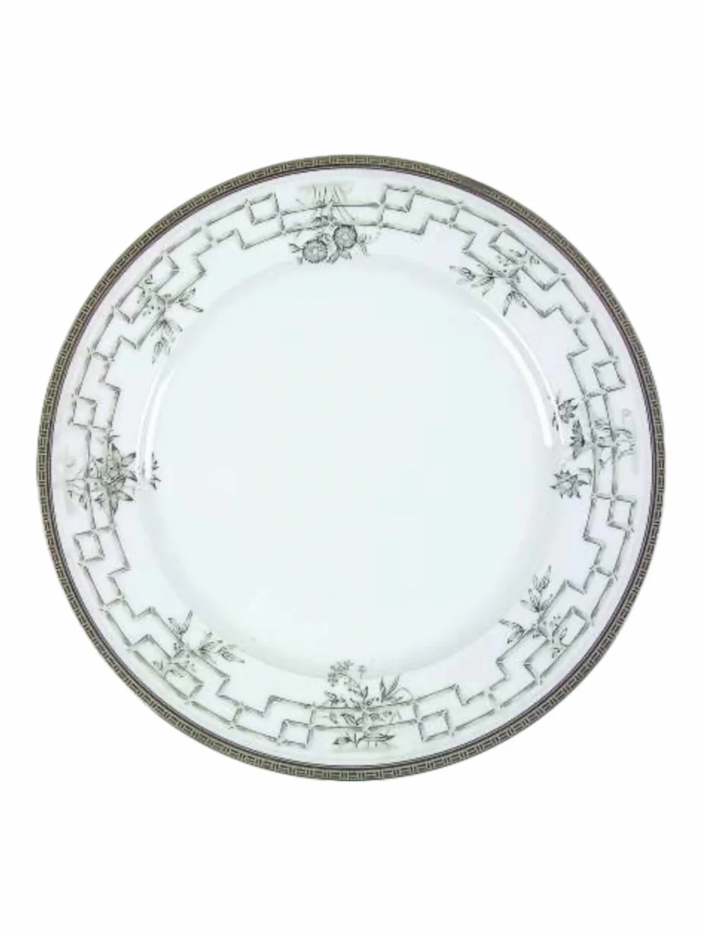 Christofle Fleur D’Argent Dinner Plates – 10 3/8” Diameter – Set of 3